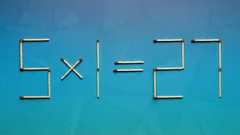 Je hoeft maar twee lucifers te verplaatsen om het juiste antwoord te krijgen: een puzzel voor genieën