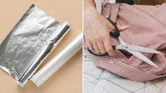 Geen slijper of schuurpapier nodig - een eenvoudige manier om thuis een schaar te slijpen